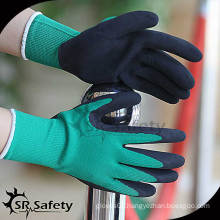 SRSAFETY 13G latex coated glove,industrial hand gloves